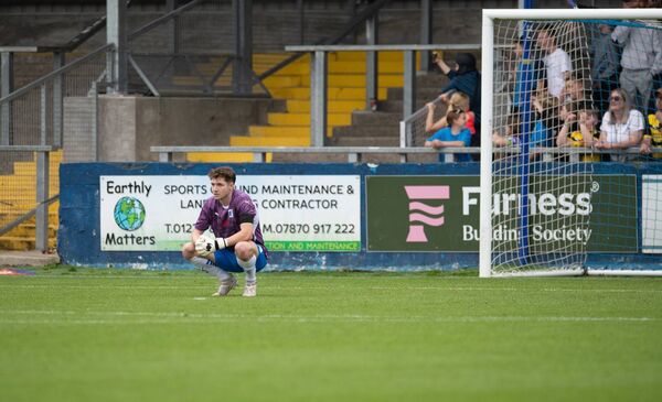 Feely is left disconsolate after Swindon's last gasp equaliser Photo: Ian Allington Feely is left disconsolate after Swindon's last gasp equaliser Photo: Ian Allington