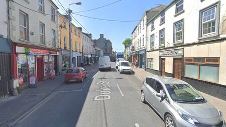 Darkness reigns on Athy street