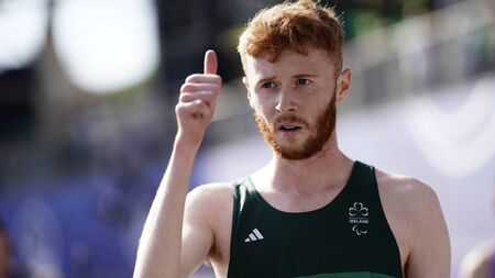 Homecoming celebration for Paralympian Aaron in Castledermot this evening