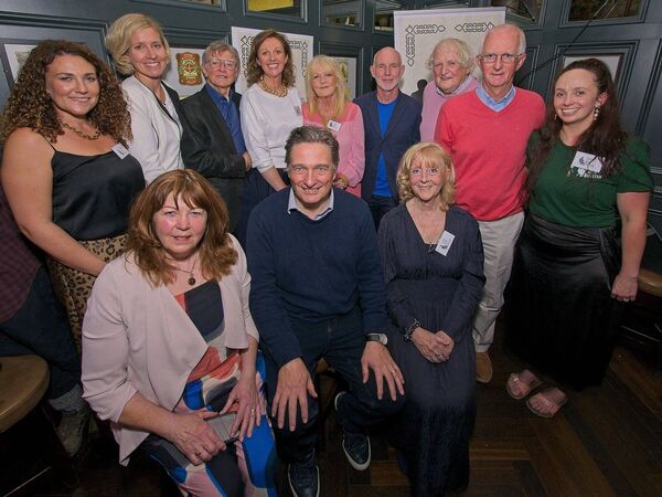 Organising committee members of the Féile Liam O’Flynn 2024 pictured at the launch night. Photos: Tony Keane 