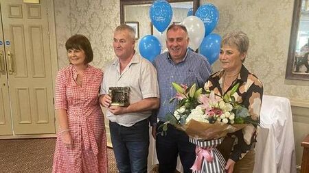 Happy retirement to Liffey Mills’ Athy stalwart Geoff