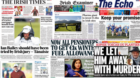 What the papers say: Friday's front pages