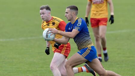 Carbury win tense affair to secure senior status 