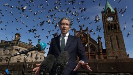 ‘Many opportunities’ for cross-border cooperation, says Harris on Derry visit