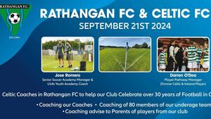 Rathangan FC looking forward to the visit of Celtic coaches Rathangan FC looking forward to the visit of Celtic coaches