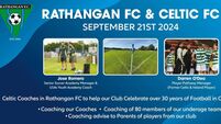 Rathangan FC looking forward to the visit of Celtic coaches 