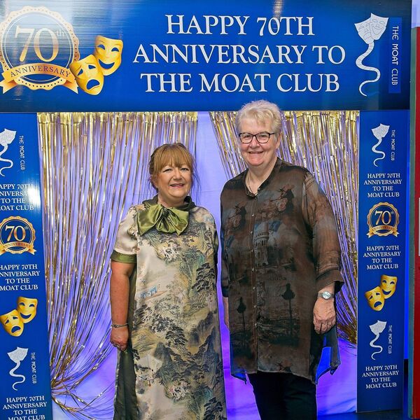Club chairperson Sam Coventry and club president Barbara Sheridan