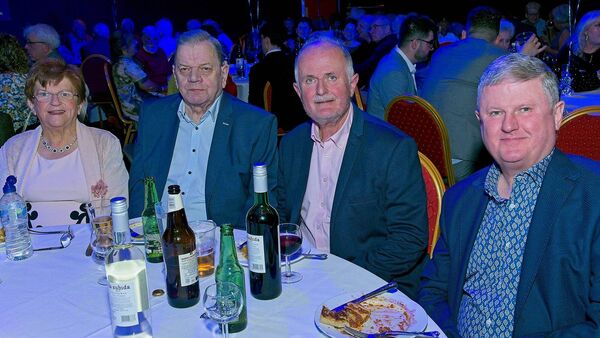 Teresa and Pat Callaghan, Padraig and Michael Broe