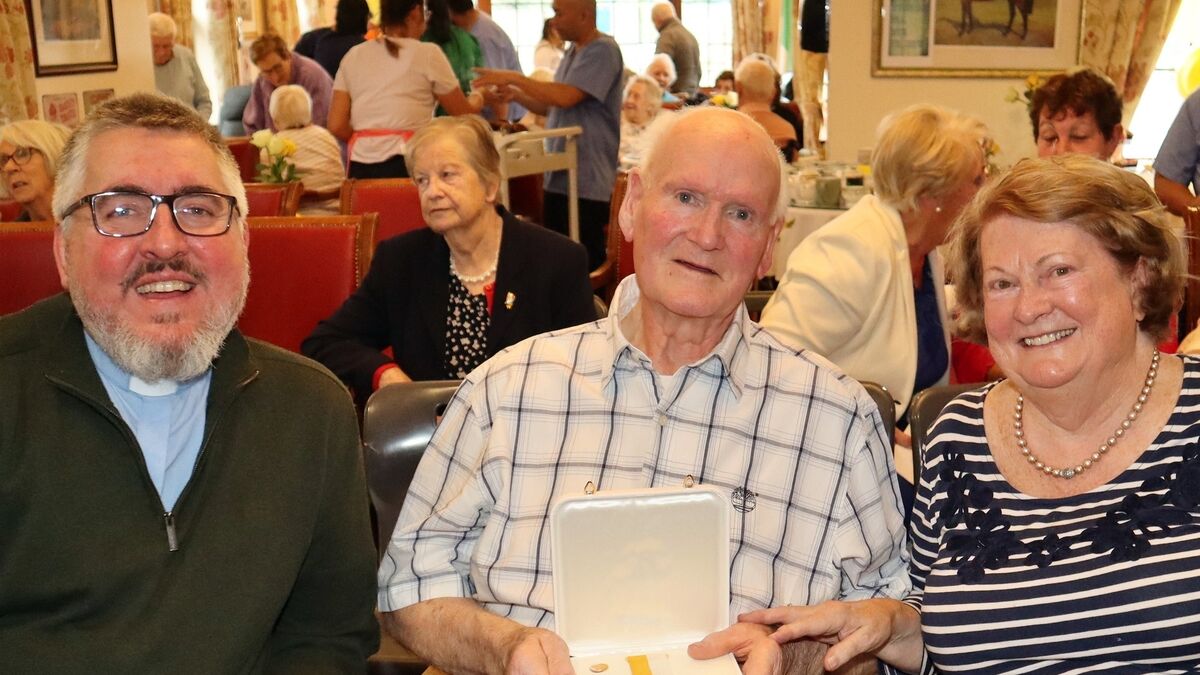 Papal Benemerenti medal for Kilcullen's Paddy Gilligan