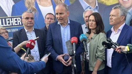 'I’m not worried by Simon Harris poll performance', Micheál Martin says