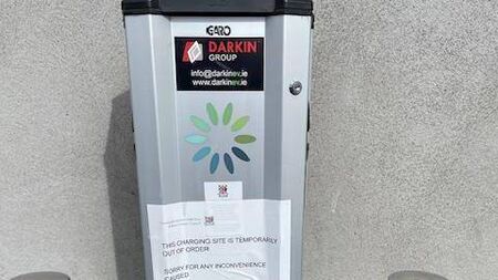 Athy EV charging points out of action for three months