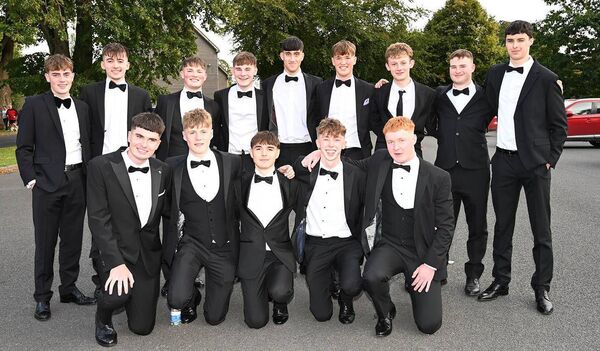 The lads at Newbridge College Debutants Ball The lads at Newbridge College Debutants Ball