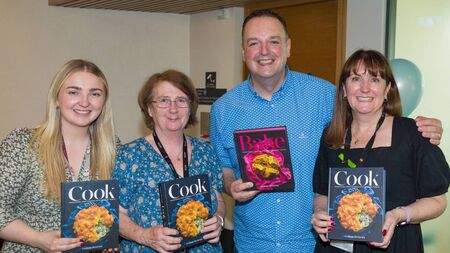 Athy turns out in force to launch Graham's tasty new book!