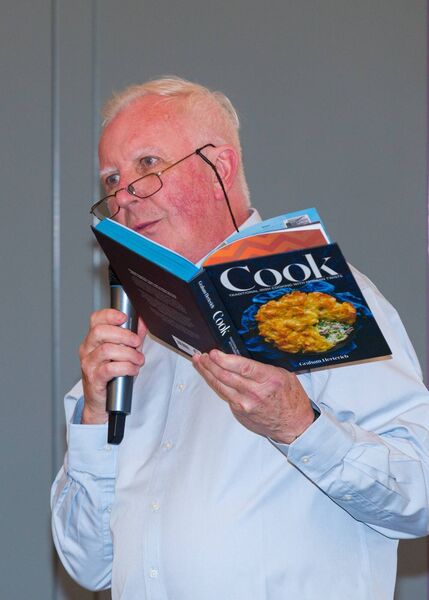 The book was launched by food writer John McKenna