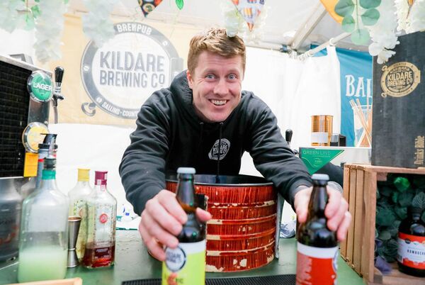 Barry Flanagan from Kildare Brewing Co, based in Sallins Photo: Aishling Conway 