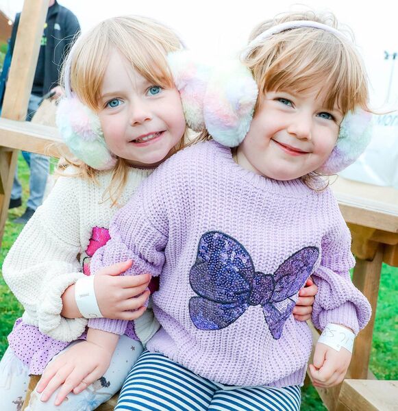 Millie and Lottie De Bromhead Photo: Aishling Conway