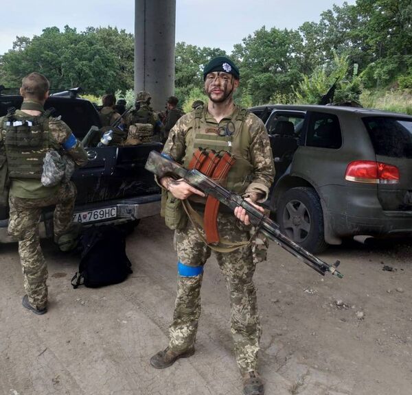 Robert Deegan, who was a sergeant in the Stugna Unit in the Ukrainian army.