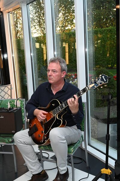 Conor Mahony provided entertainment