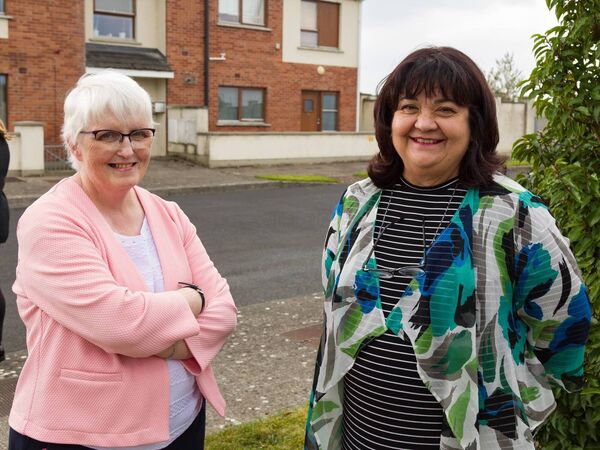 Sr Catherine O’Hare and Magda Mielmann