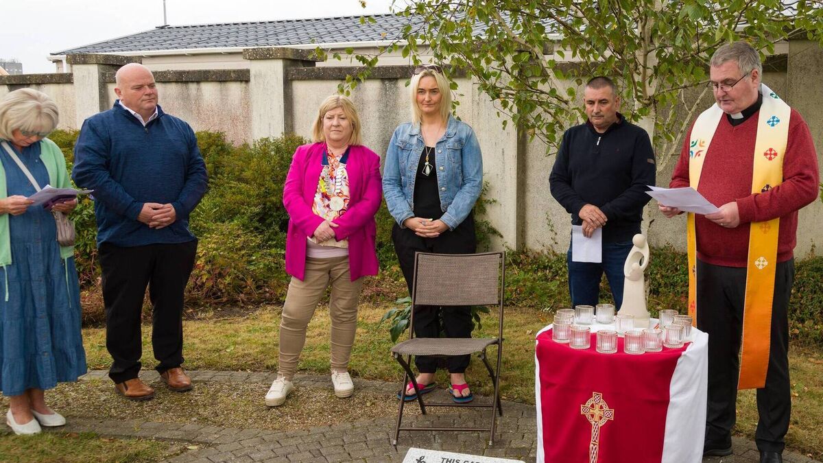 Proud Athy community unveils memorial garden
