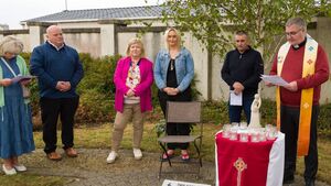 Proud Athy community unveils memorial garden