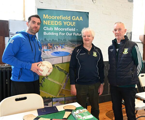 Michael Darragh MacAuley, Fergal Harrington and Pat Flynn