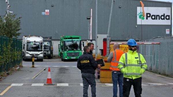 Man’s body found at Dublin recycling centre
