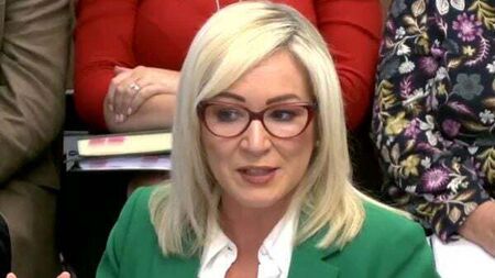 Michelle O’Neill says internal Sinn Féin inquiry into McMonagle issues ‘not required’