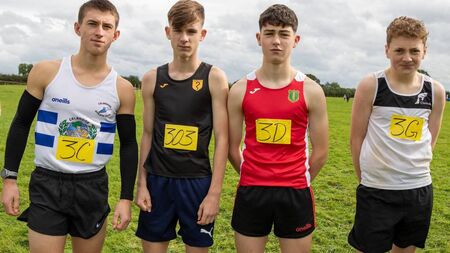 A double win for Newbridge u14 in the 2000m race