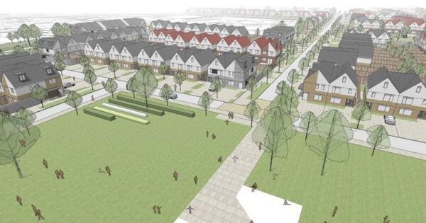 An artist's impression of how Magee Barracks will be developed An artist's impression of how Magee Barracks will be developed