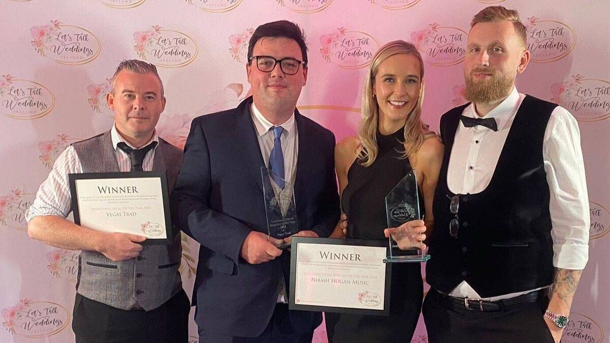 Kildare band wins two wedding music awards