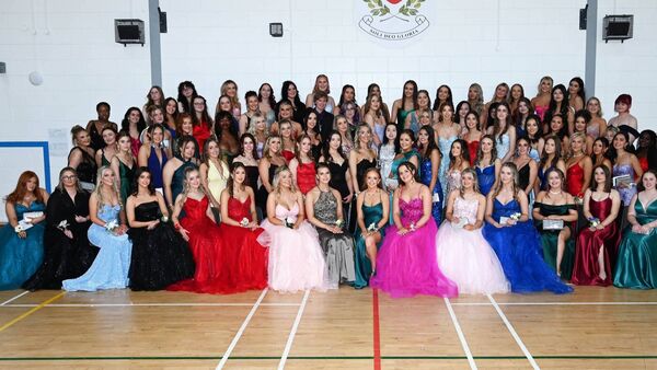 Holy Family Secondary School Newbridge Debs Class Photo 2024 Holy Family Secondary School Newbridge Debs Class Photo 2024