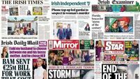 What the papers say: Thursday's front pages