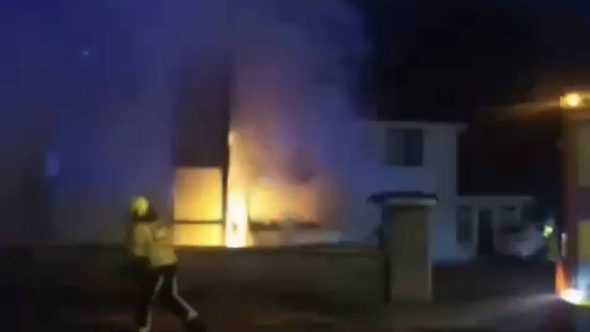 Bus fire blaze not being treated as suspicious
