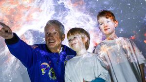 Kildare kids meet NASA astronaut