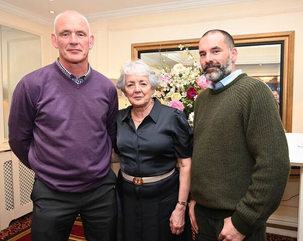 John, Terese, and Dennis Whelan 