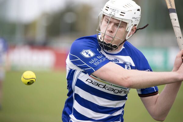 Man of the match Charlie Carroll Photo: Sean Brilly