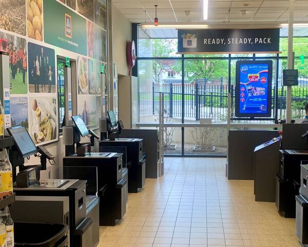 New self-checkout New self-checkout