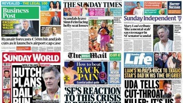 What the papers say: Sunday's front pages