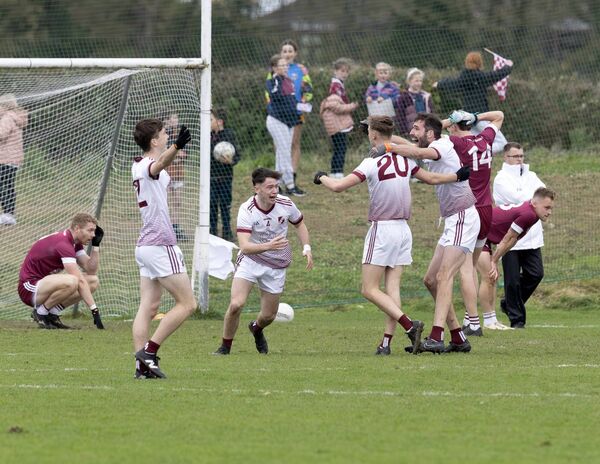 Joy and despair at the final whistle Photo: Sean Brilly