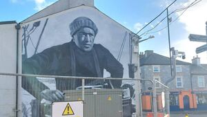 ESB block Athy mural ESB block Athy mural