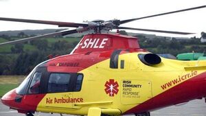 Woman airlifted to hospital after being seriously injured in collision