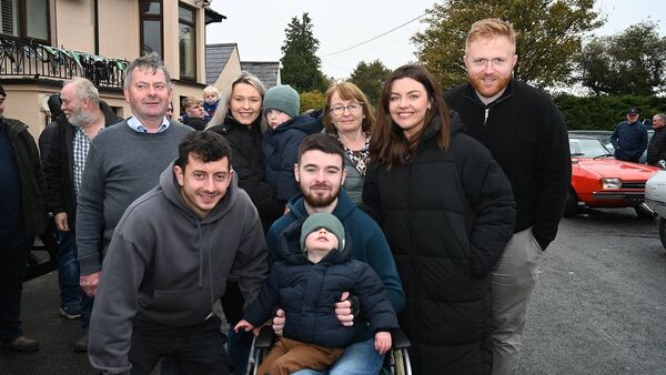Tractor run for Kildare jockey a great success 