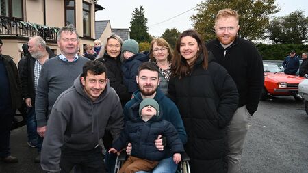 Tractor run for Kildare jockey a great success 