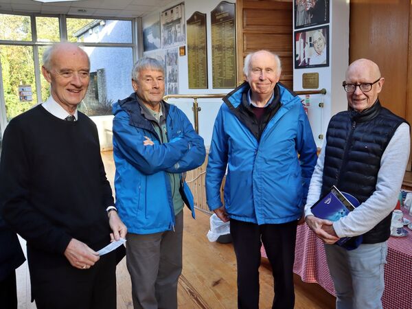 Brian McCabe, Bob Nugent, Pat Byrne and Raphael Ryan