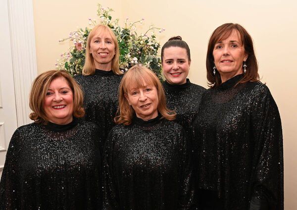 Members of the Naas Gospel Choir, who performed on the night