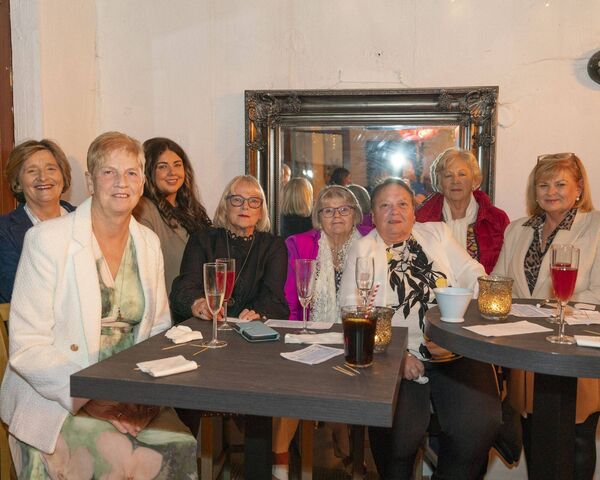Catherine Cardiff, Liz Mealy, Kelly Phelan, Ber Murtagh, Collette McCarthy, Carol Hutchinson, Helen Norton and Mary Behan