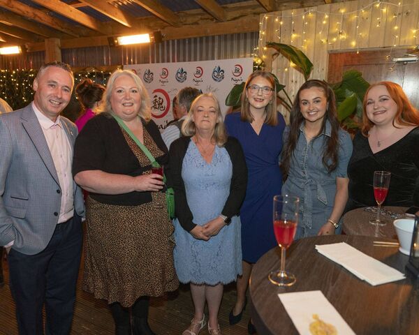 Dave Ward, Fiona Griffiths, Mary Fricker, Hannah Keogh, Avea O'Mara and Aoife Fricker