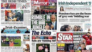 What the papers say: Monday's front pages