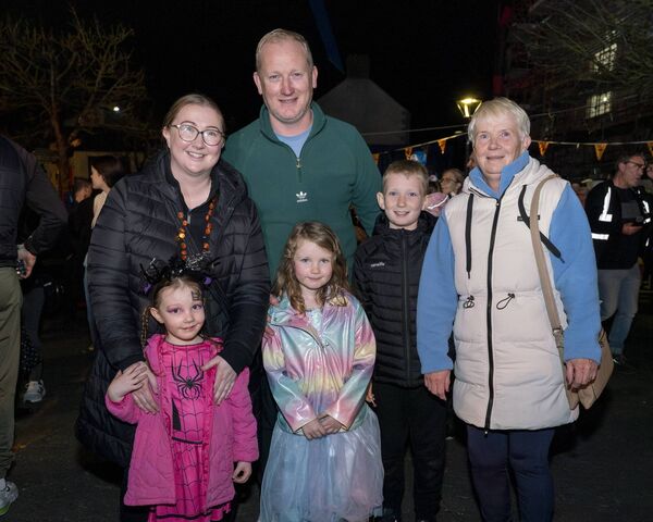 Susan, Caoimhe, Mike, Olivia, Jack and Lucy May